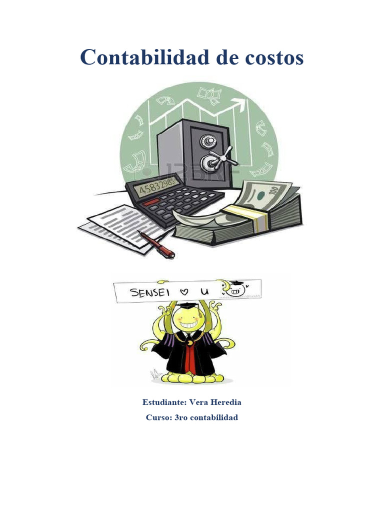 Contabilidad de Costo | PDF | Materia prima | Inventario