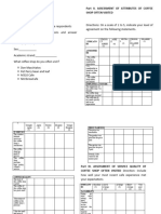 Survey Questionaire