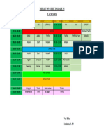 Roster Pelajaran Kelas 6 2023-2024