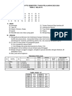 PTS 1 Tema 2 Kelas Vi TP 2023-2024