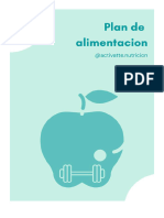 Plan de Alimentacion