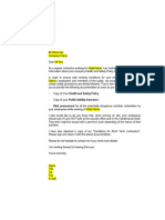 7.2 Letter To Contractors - Request Docs Example - (Send To All Contractors Obtain Documents)