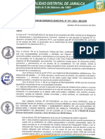 Resolucion de Gerencia Municipal N° 191-2023 - Aprobacion de Adicional y Deductivo vinculante N° 01