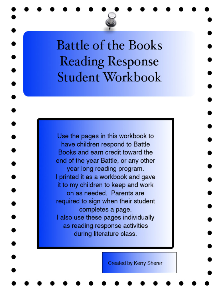 Battle workbook pdf writing