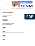 2 Mapa Conceptual Sobre Las Funciones de La Administración