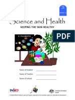 Science 3 DLP 12 - Keeping The Skin Healthy