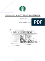 Duty Roster Notebook - Vietnamese