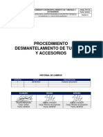 PS-P-06 Procedimiento Desmantelamiento de Tuberias y Accesorios