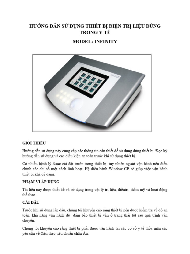 HDSD Infinity | PDF