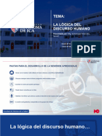 5º y 6 º Sesiòn - 21 y 24 Marzo 2022 - Lògica y El Discurso Humano