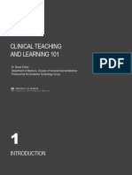 Clinical Teaching 101 For Web 2014