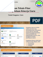Panduan Teknis Fitur Pengelolaan Kinerja - Untuk Guru