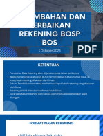 Penambahan Dan Perbaikan Rekening BOSP - BOS - 20231205