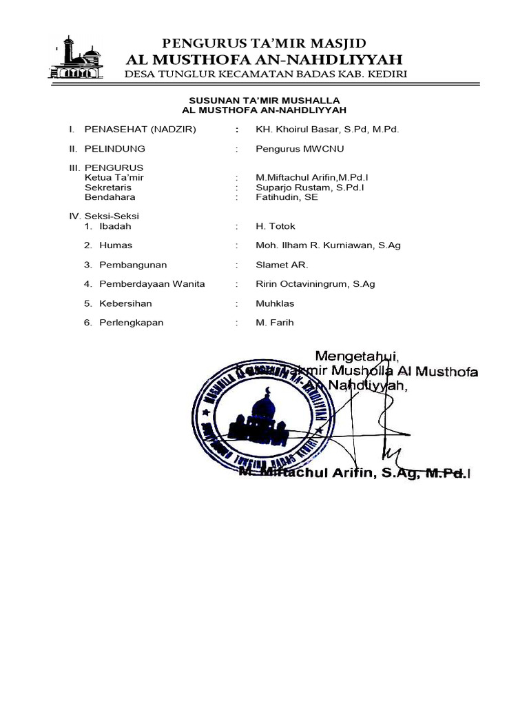 3 Pengurus | PDF