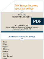 EEE 483 (Energy Meteorology)