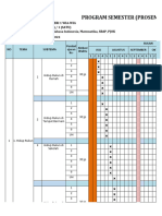 Program Semester 1 Kelas 2 Tp. 2021-2022