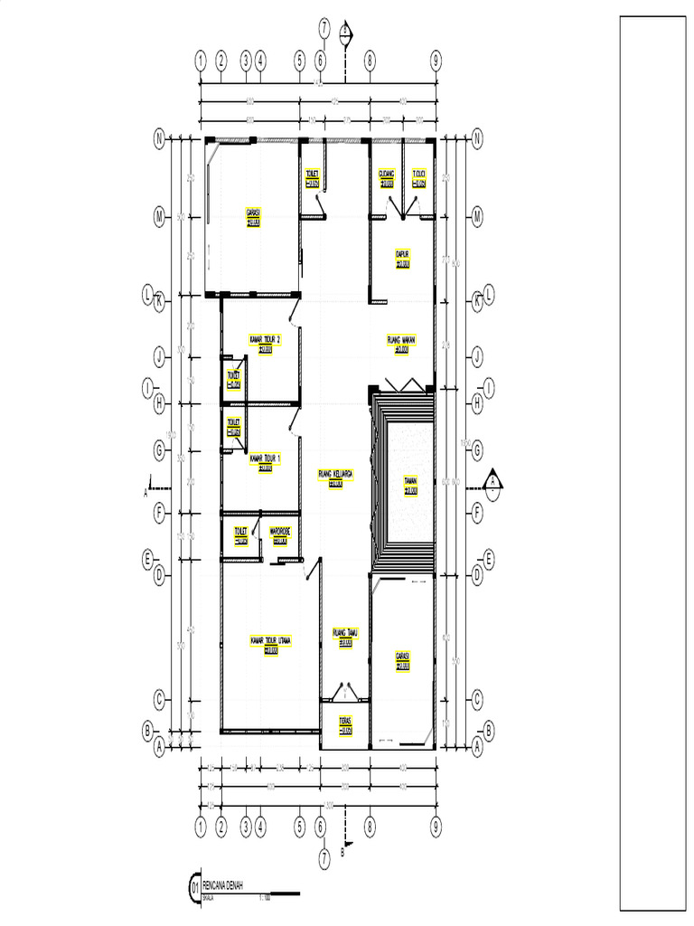 Contoh Gambar Rumah Tinggal | PDF