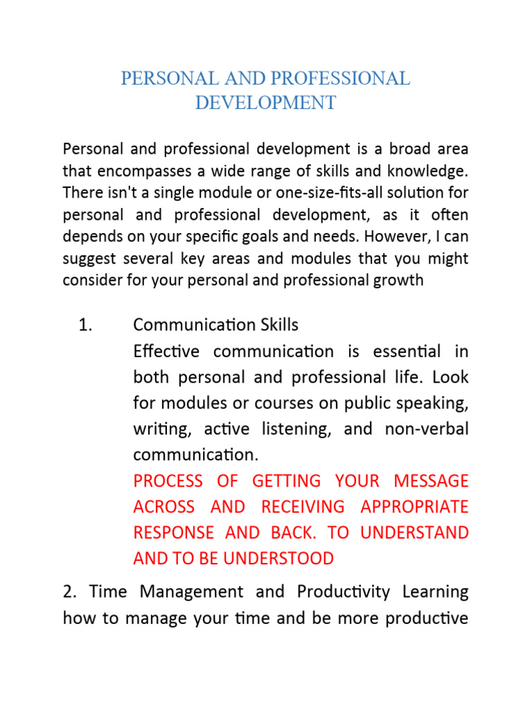 Professional Development | PDF | Psychological Resilience | Critical ...
