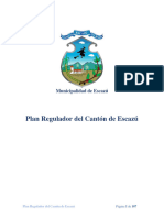 Plan Regulador de La Municipalidad de Escazu - Version 17ago2022