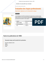 Evaluation Des Risques Professionnels - Brochure - INRS