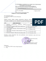 Jadwal Perkuliahan SMT Gasal 2023-2024 PGSD