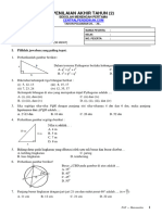 PAT Matematika Kelas 8