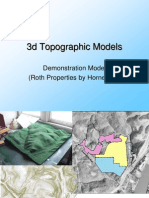 3d Topographic Models