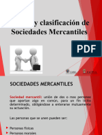 Clasificacion de Las Sociedades Mercantiles