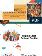 Socio-Cultural Units.