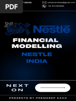 Nestle India - Financial Model-1