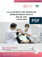 Laporan Mutu Radiologi Bulan Juni 2023