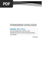 STANDARDS On Telecommunications and Information Exchange Between Systems