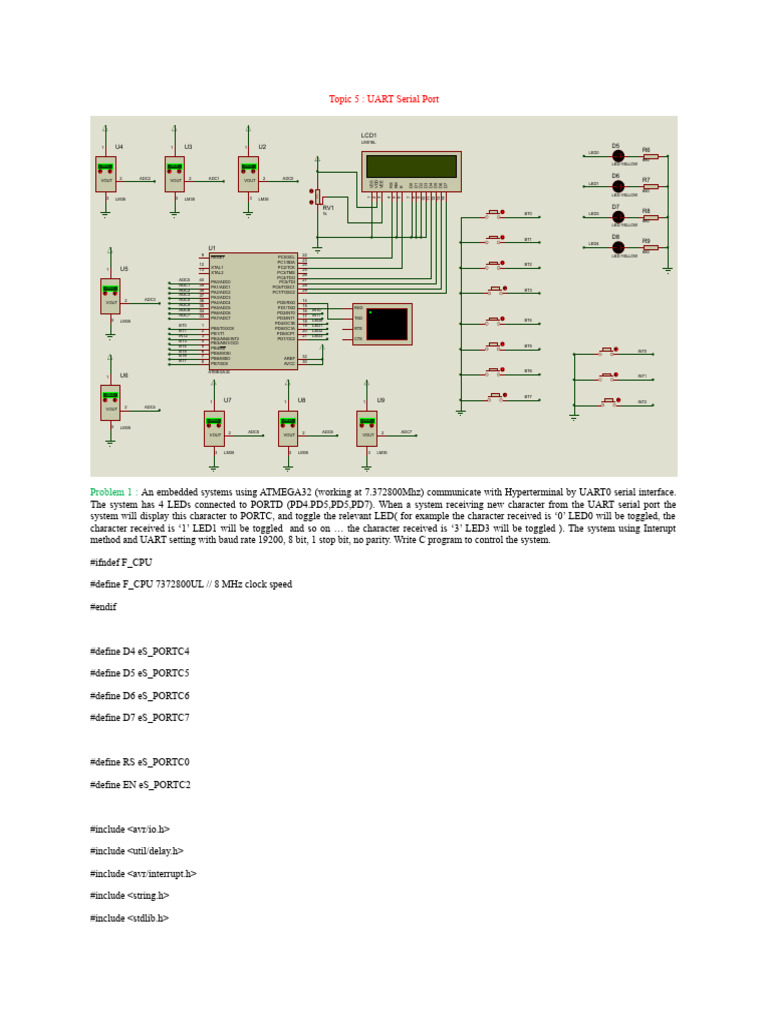 Final Exam Topic 5 - Example Questions - UART | PDF | Computer Data ...
