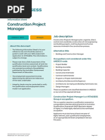 Construction Project Manager