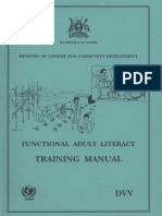 Training Manual: Functional Adult Literacy