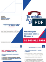 Folleto tu médico 24Hrs