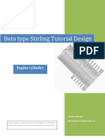 Stirling Engine Cylinder Design With Creo Elements Pro