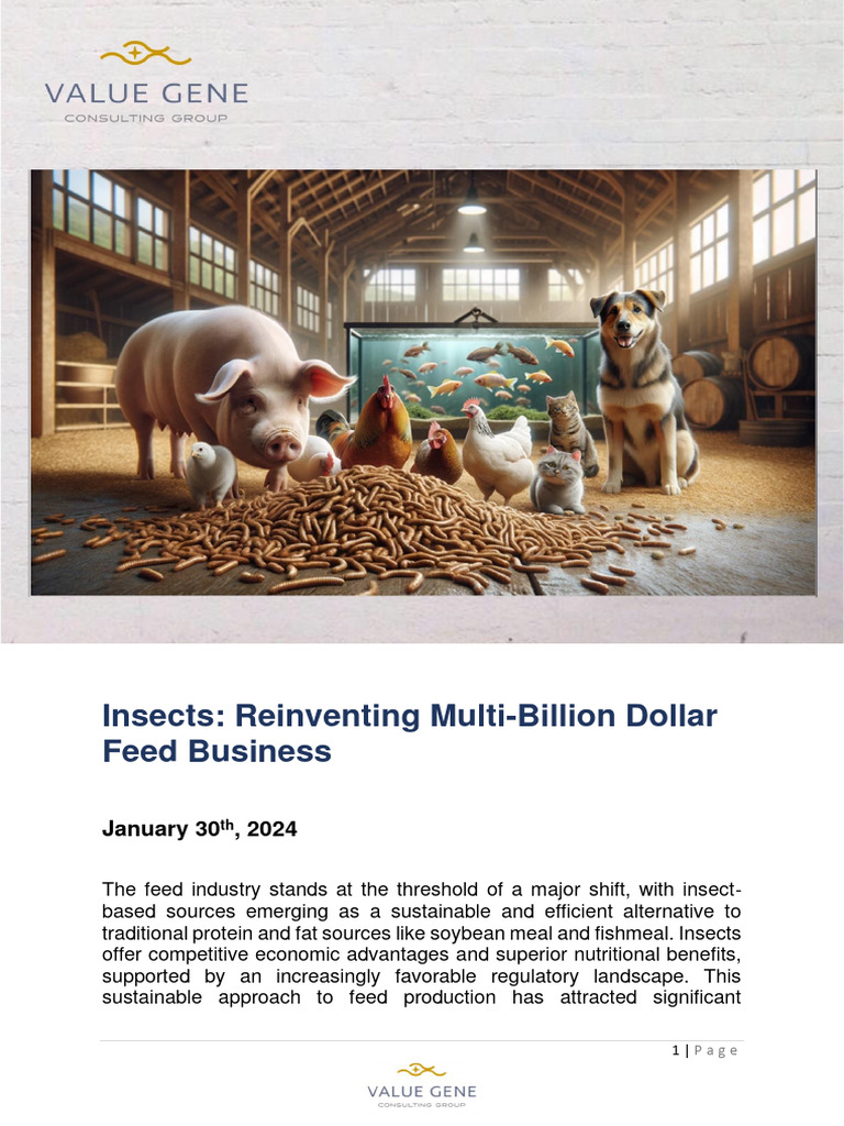 Insects - Reinventing Multi-Billion Dollar Feed Business | Download ...