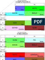 Horario Examenes Quintos - 091021