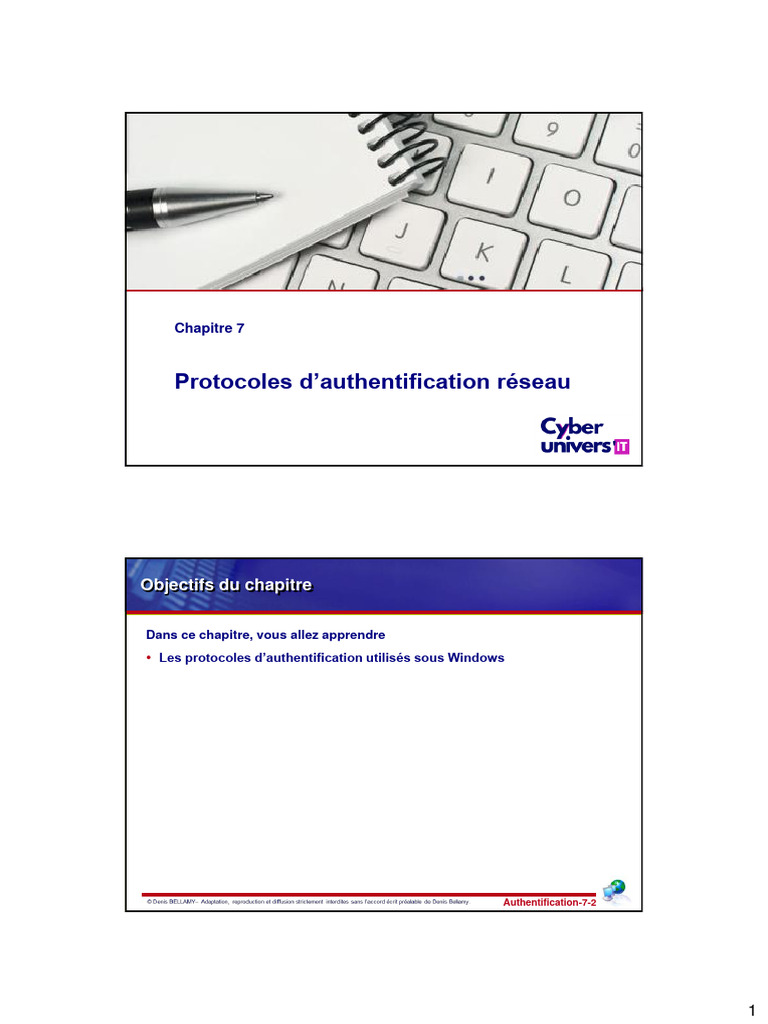 Protocoles d'authentification NTLM et Kerberos | PDF | Active Directory ...