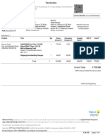 128 GB Micro SD Card Invoice