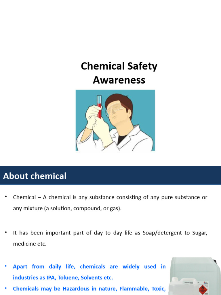 Chemicals Safety Pdf Toxicity Hazards