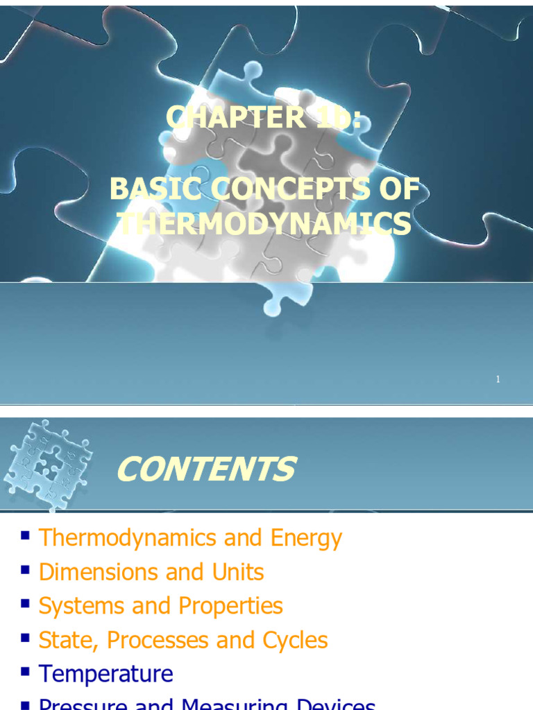 Thermodynamics Basics: Key Concepts | PDF
