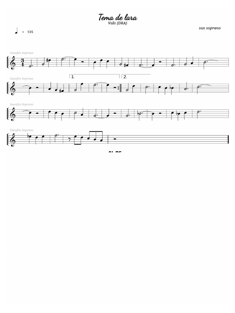 Vals tema de lara pdf