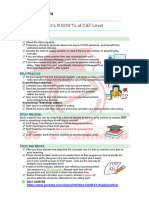 CAF 7 C.Law Study Plan