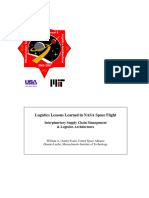 2006 - Logistics Lessons Learned in NASA Space Flight - NASATP-2006-214203