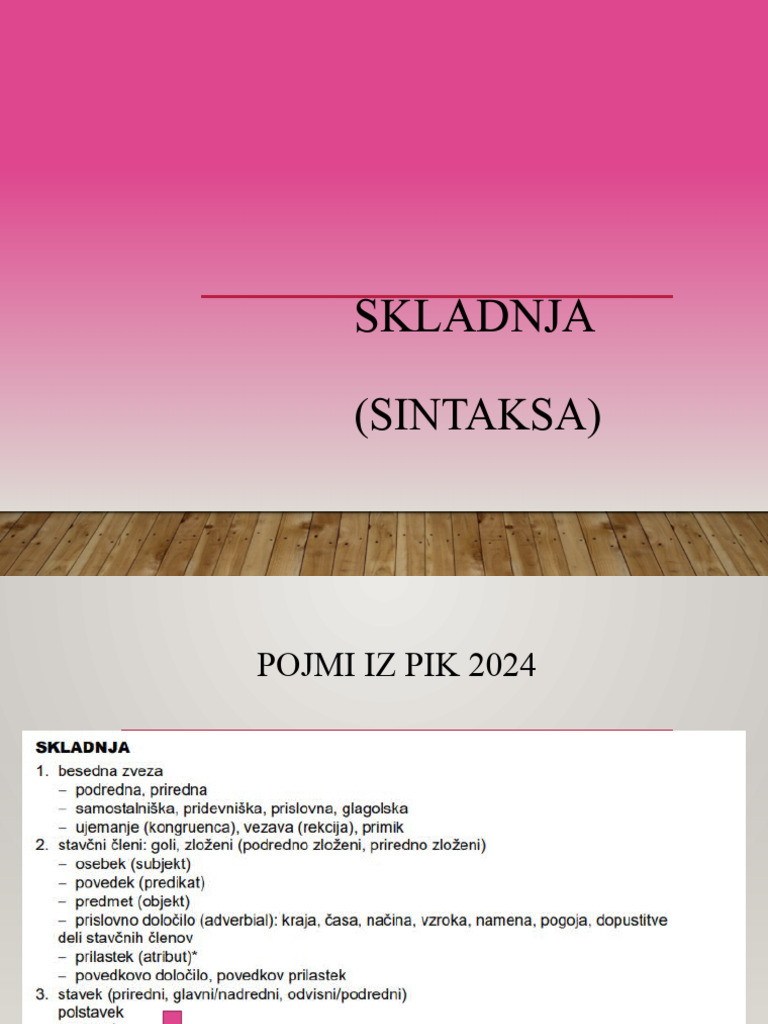 6 SKLADNJA, Razlaga | PDF