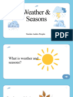 Weather & Seasons