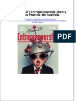 Full Download Original PDF Entrepreneurship Theory Process Practice 4th Australia PDF