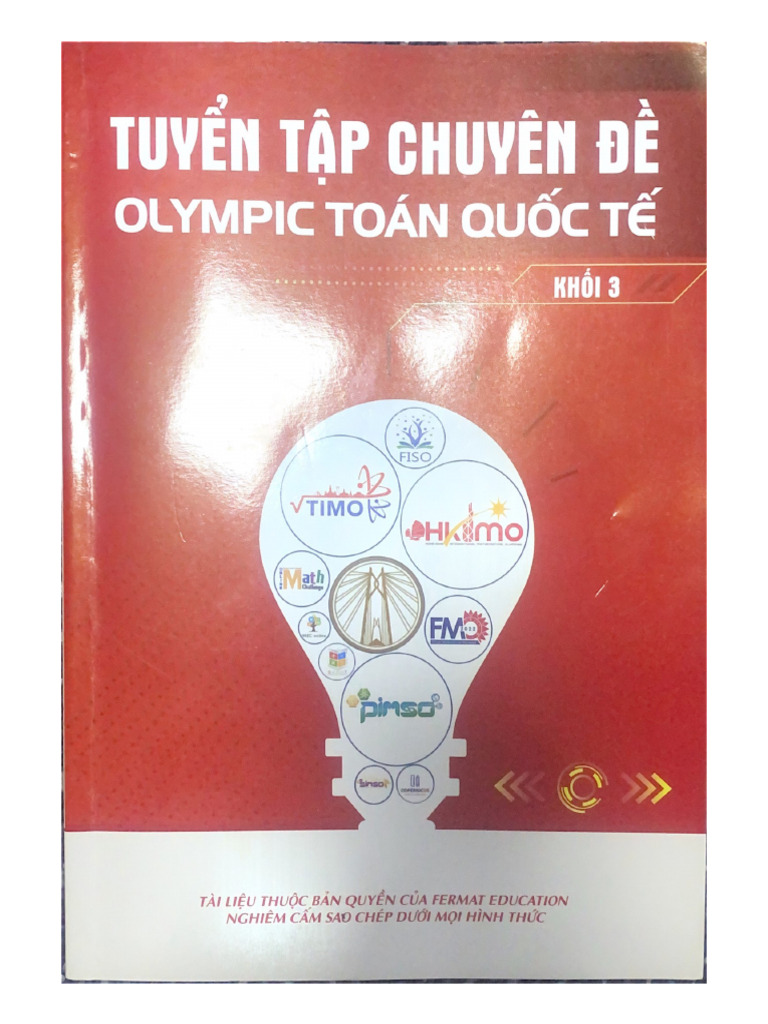Tuyển Tập Chuyên Đề Olympic Toán Lớp 3 | PDF